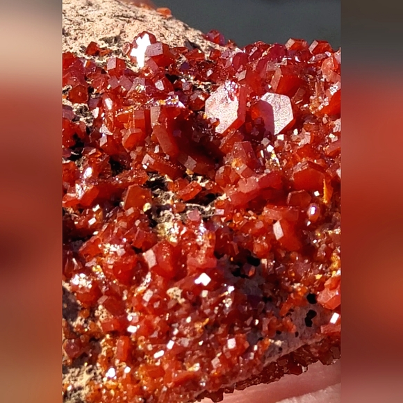 Vibrant Vanadinite Specimen - Picture 12 of 16